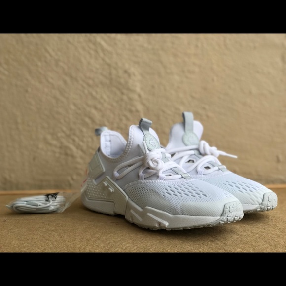 Nike Air Huarache drift Ultra BR triple white - Picture 4 of 8